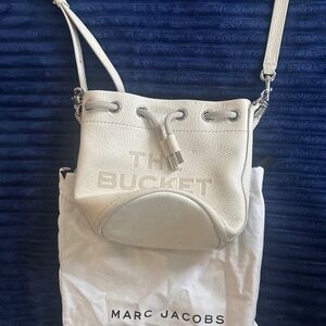 Marc Jacobs White Bucket Bag